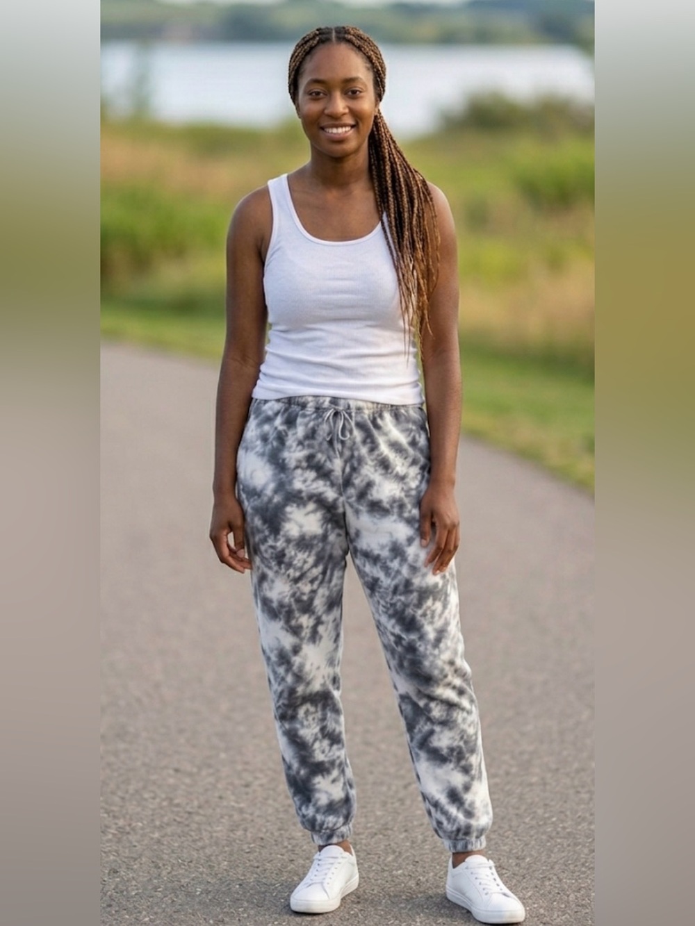 🆓 FREE 🌟 or $10: HEIMISH USA - Tie-Dye Fleece Lounge PJ Pants